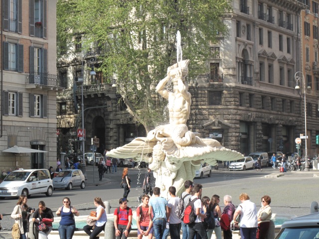 Bernini's Triton Fountain