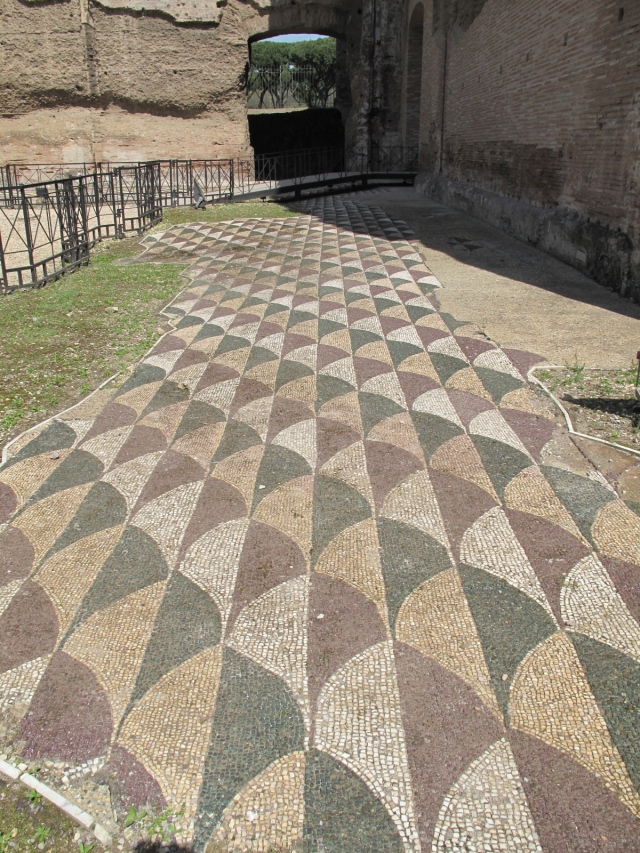 14 Baths of Caracalla Mosaic