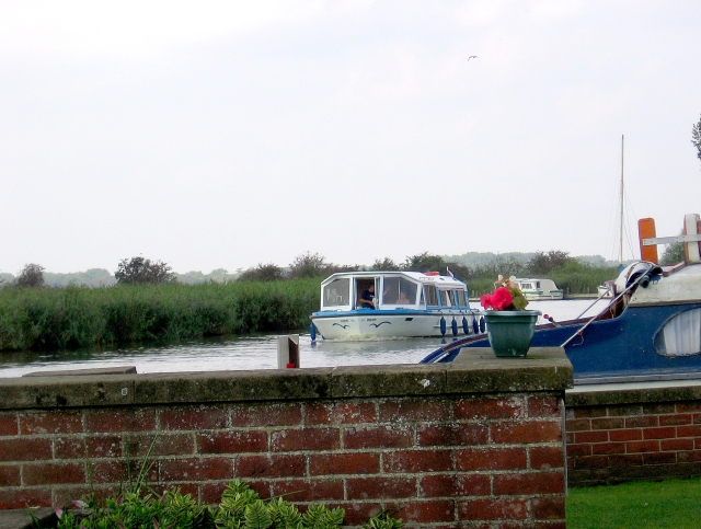 Boats on the Norfolk Broads